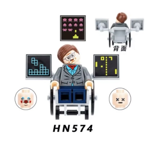 Custom lego stephen hawking - stephen,