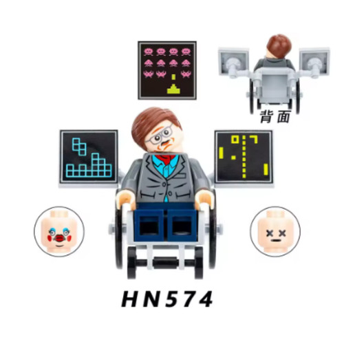 Custom lego stephen hawking - stephen,